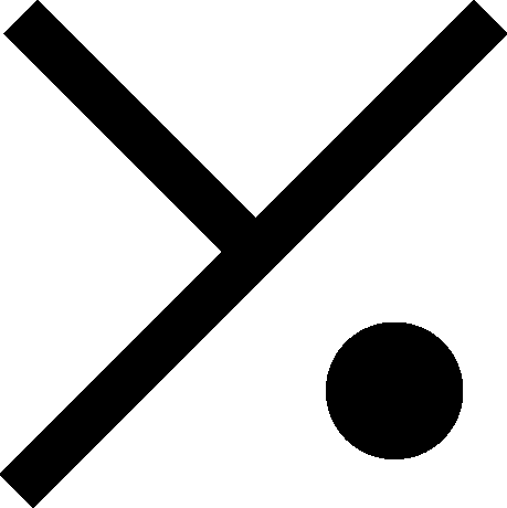 Delta Gamma logo nero
